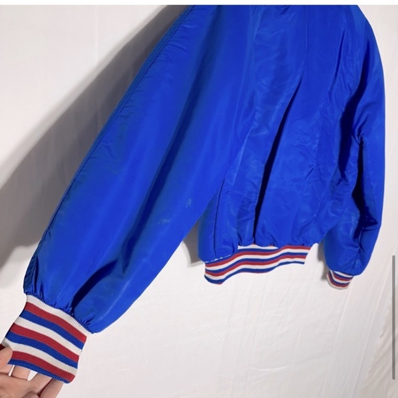 Vintage Transcona Regents Blue Bomber Jacket L - Picture 8 of 16